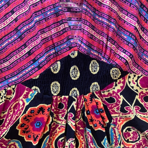 ANGIE bright multicoloured mini dress/tunic - Picture 4 of 7